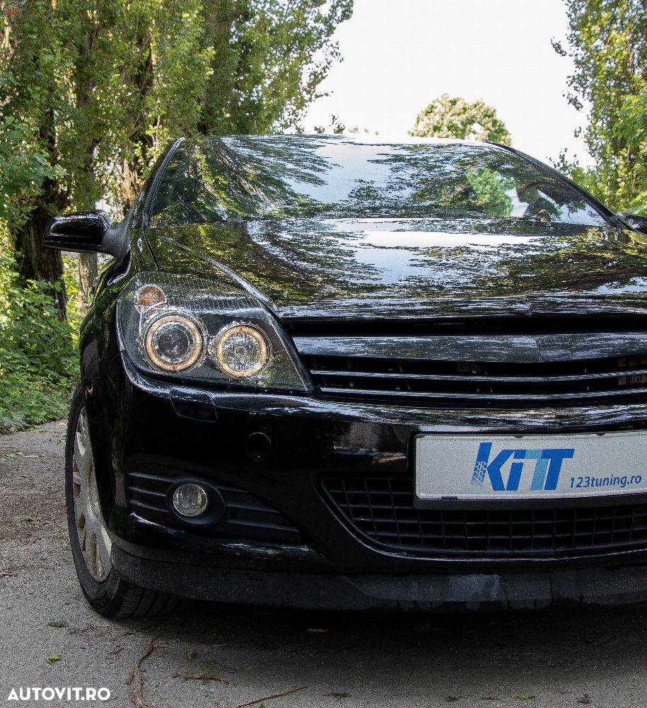 Faruri Opel Astra H (03.2004-2009) Angel Eyes Negru- livrare gratuita - 17