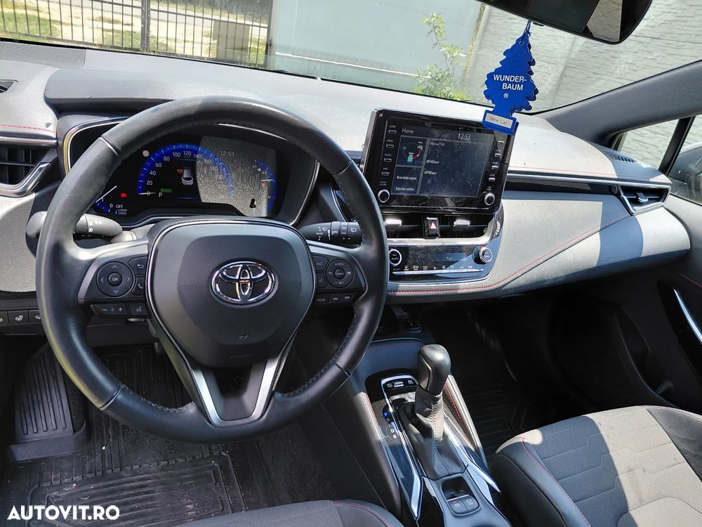 Toyota Corolla 1.8 HSD Exclusive tapiterie Neagra - 11