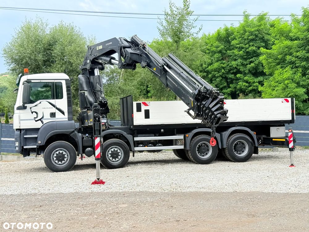 MAN * MAN 41.440 TGS * 8x6 * HDS Kran Hiab 855 E-8 HIPRO * 20 M * Energetyka * Sprowadzony * - 35