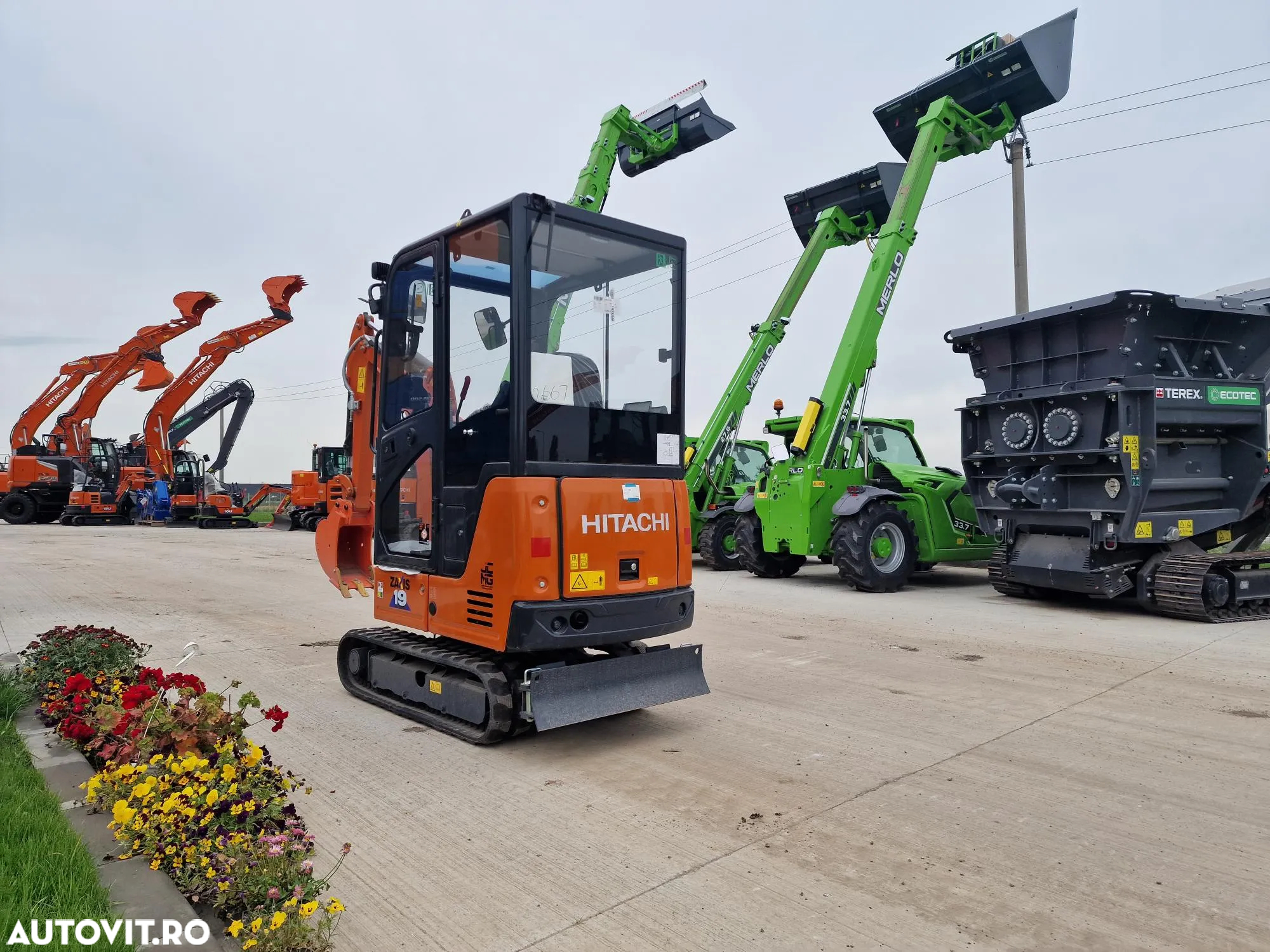 Hitachi ZX19-6, 2 tone, Cabina inchisa, inst picon, senie extensibile, cupa lat 400mm, garantie 1 an, posibilitate leasing, produsa in JAPONIA-PROMOTIE 26500 EUR+Tva - 6