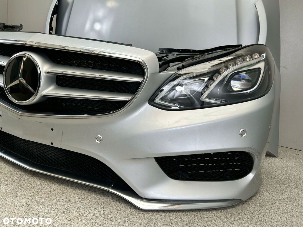 MERCEDES W212 212 LIFT AMG MASKA BLOTNIKI PAS CHŁODNICE LAMPY FULL LED - 4