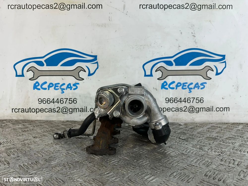 .Turbo Completo Original PSA Peugeot Citroen 1.6 HDI 90cv 9HX DV6UTED4 TD025S2-06T4 - 1