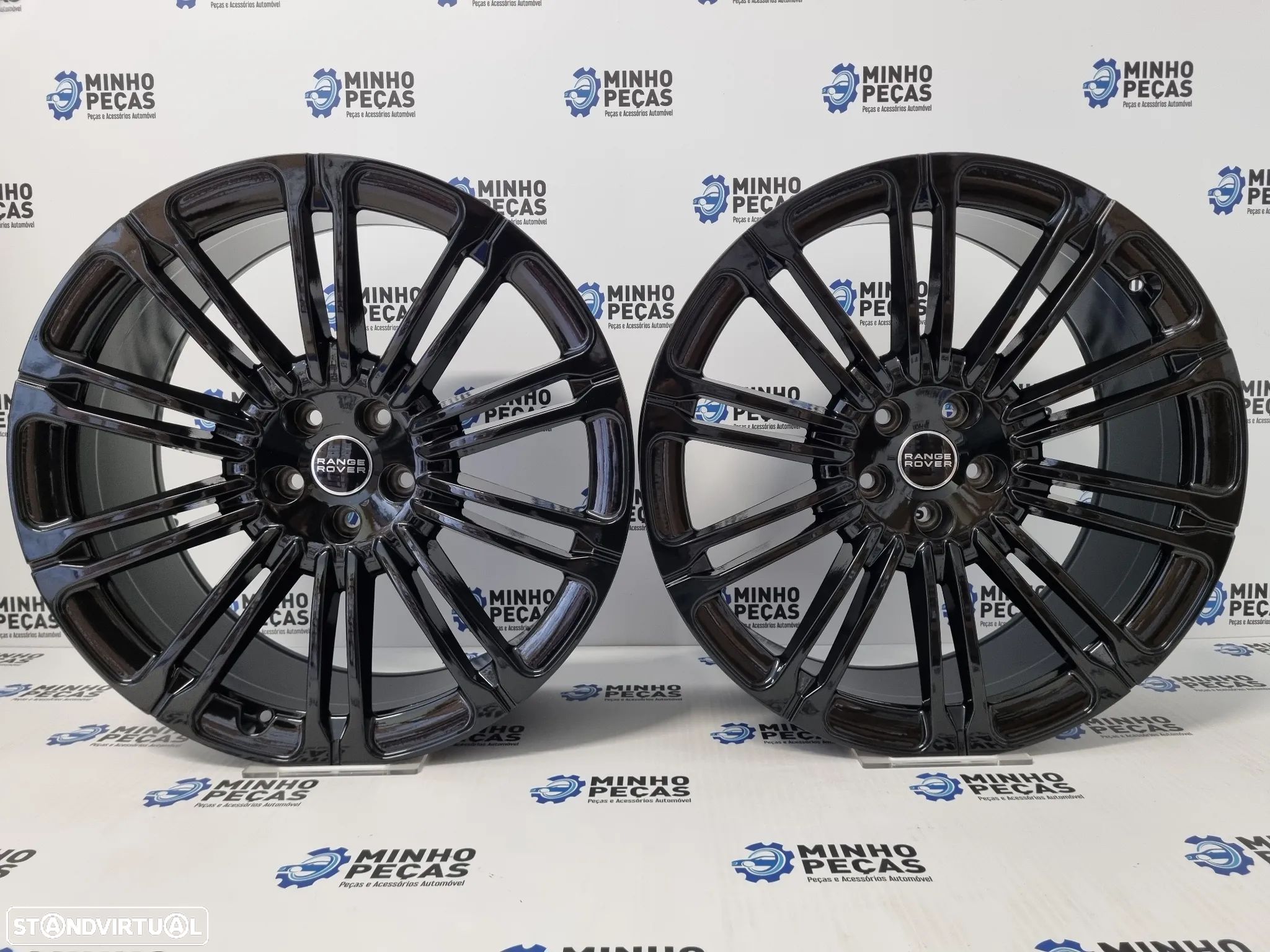 Jantes Range Rover Sport em 22 Preto Brilho (5x120) - 1