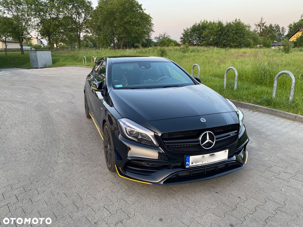 Mercedes-Benz Klasa A AMG 45 4Matic AMG Speedshift 7G-DCT Yellow Night Edition - 2