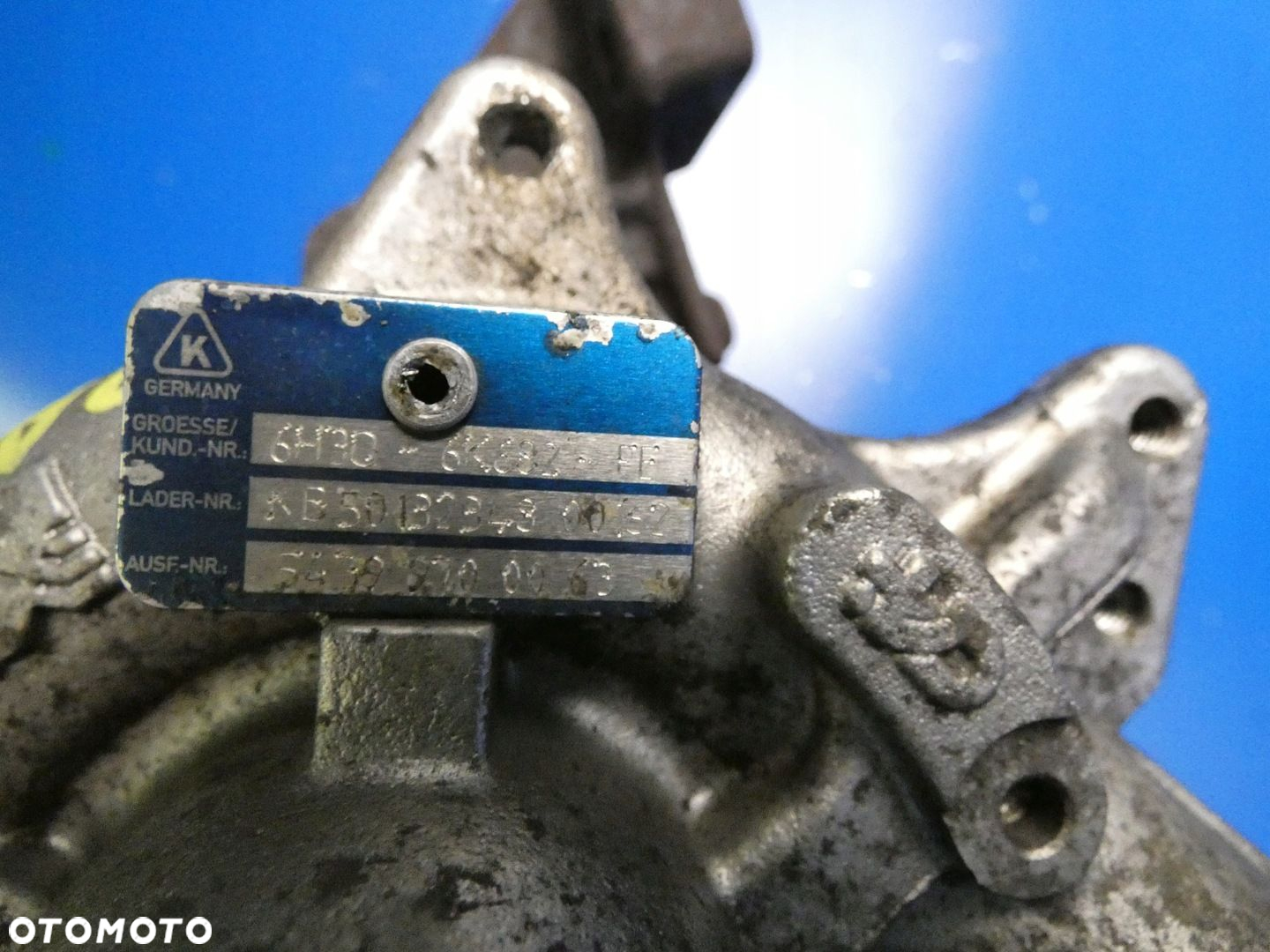 RANGE ROVER SPORT L320 L322 3.6 TD TURBOSPRĘŻARKA - 2