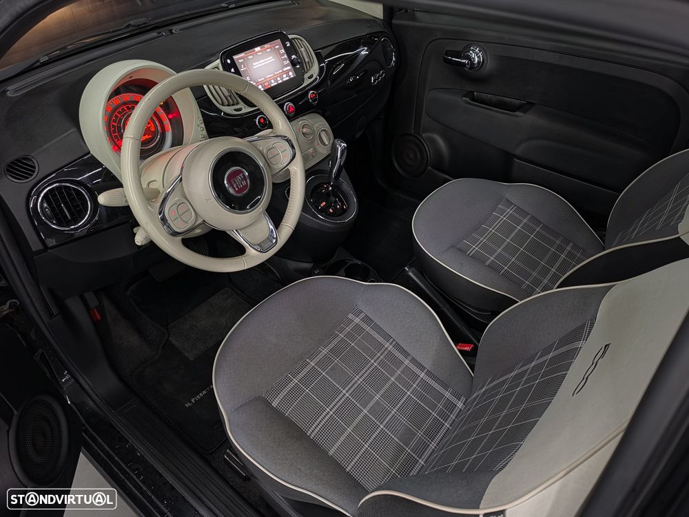 Fiat 500 1.2 Collezione Dualogic S&S - 7