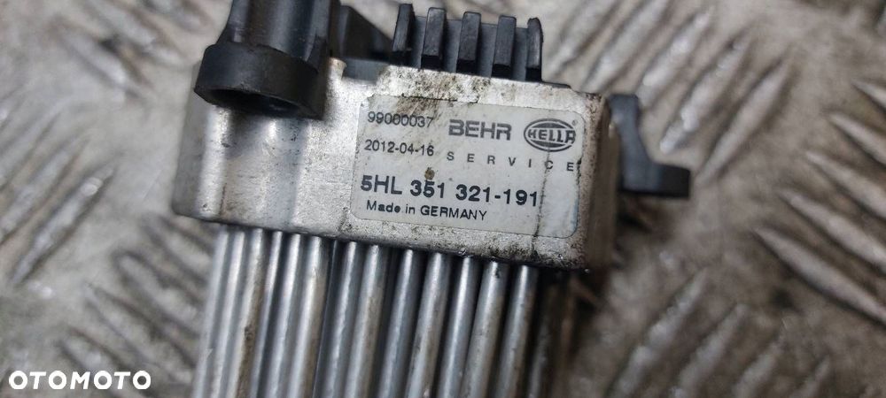 REZYSTOR DMUCHAWY NAWIEWU BMW E46  351321-191 OPORNIK E46 JEŻYK - 2