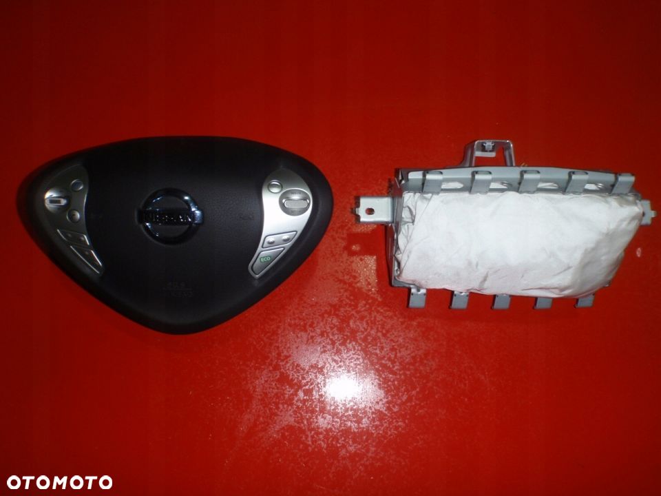 NISSAN LEAF PODUSZKA AIRBAG PODUSZKI AIR NAPRAWA - 2