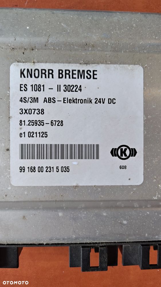 STEROWNIK ABS MAN 8-163 81.25935-6728 3X0738 - 2