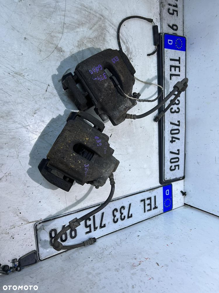 Zaciski jarzma Bmw e39 swap duże hamulce 324mm (2 zaciski z jarzmami) do diesla i do benzyny (Nie do v8)