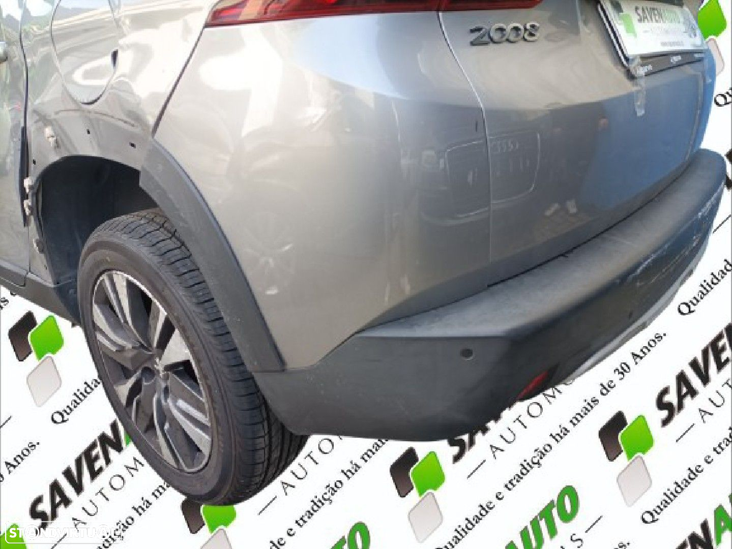 Para Choques Trás Peugeot 2008 I (Cu_) - 3