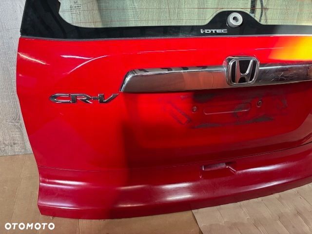 honda cr-v iii klapa tylna szyba klapa bagażnika tył red 06-11 r. - 12
