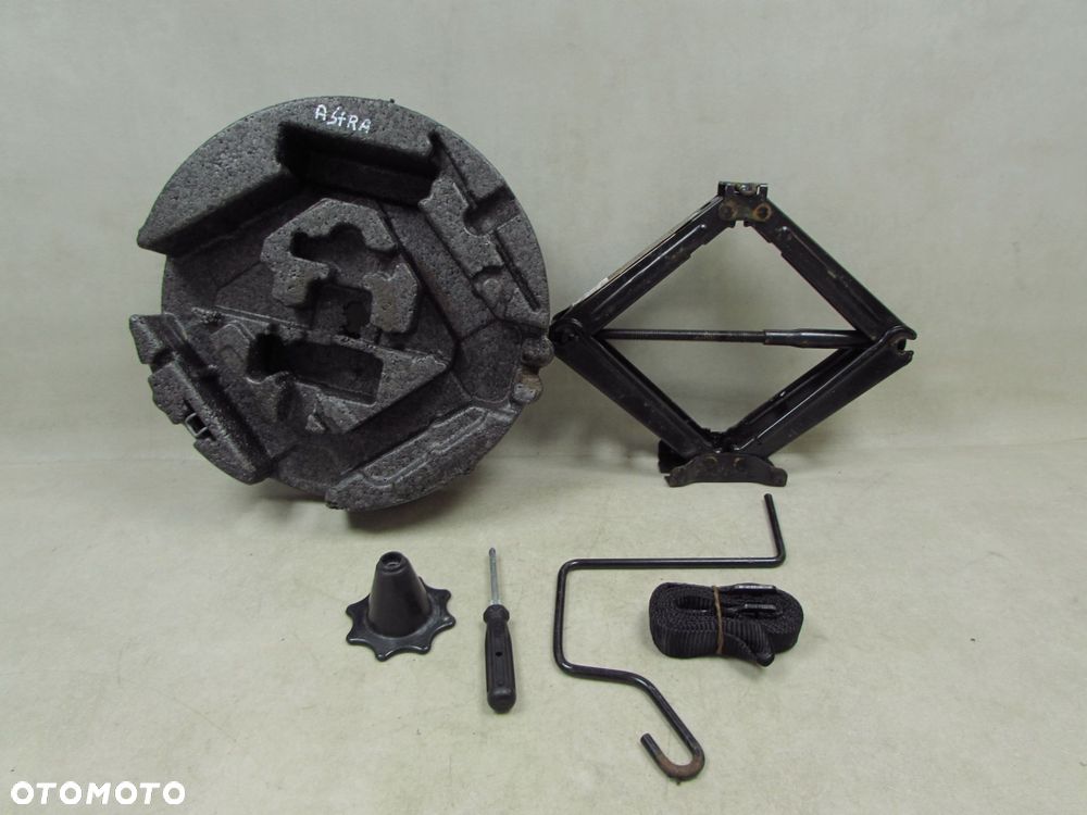 OPEL ASTRA J IV 09-15 WKLAD KOLA ZAPASOWEGO LEWAREK ZESTAW 13323032 - 3