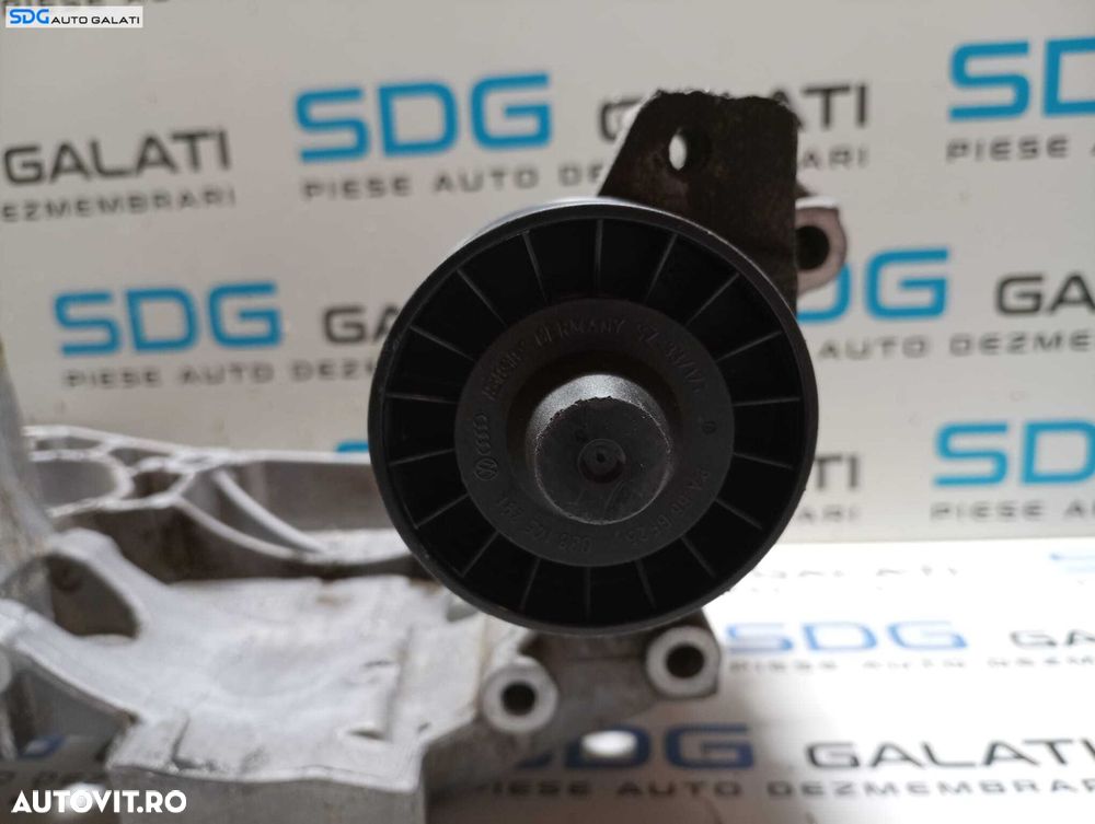 Suport Accesorii Alternator Compresor AC Clima Pompa Injectie Servodirectie Volkswagen Caddy 1.9 TDI ALH 1996 - 2003 Cod 038903143H [M5103] - 2