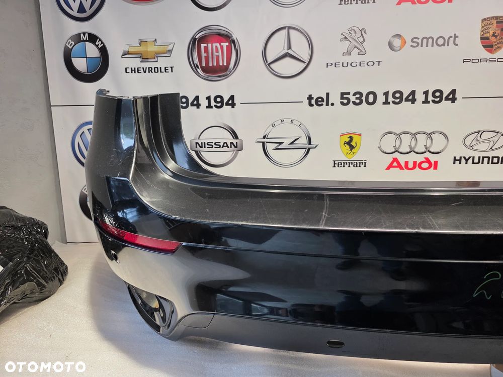 BMW X6 E71 07-14 ZDERZAK TYLNY TYLNI TYŁ + LAMPKI + DYFUZOR NR 51127176243 + 51127187146 + 51127183146 + 51127187145 NR AUKCJI NZ2221 - 11