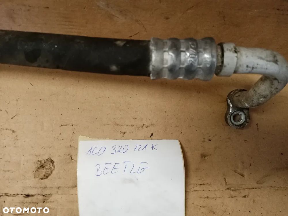 Przewód rurka klimatyzacji klimy VW New Beetle 1C0320721K - 6