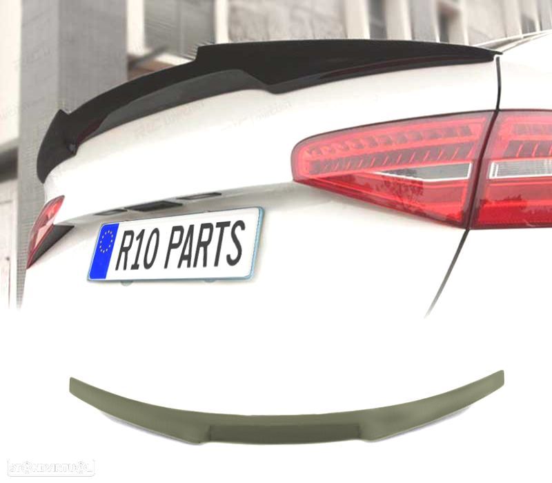 AILERON SPOILER TRASERO AUDI A4 B8 SEDÁN 07-15 LOOK PSM ABS - 1