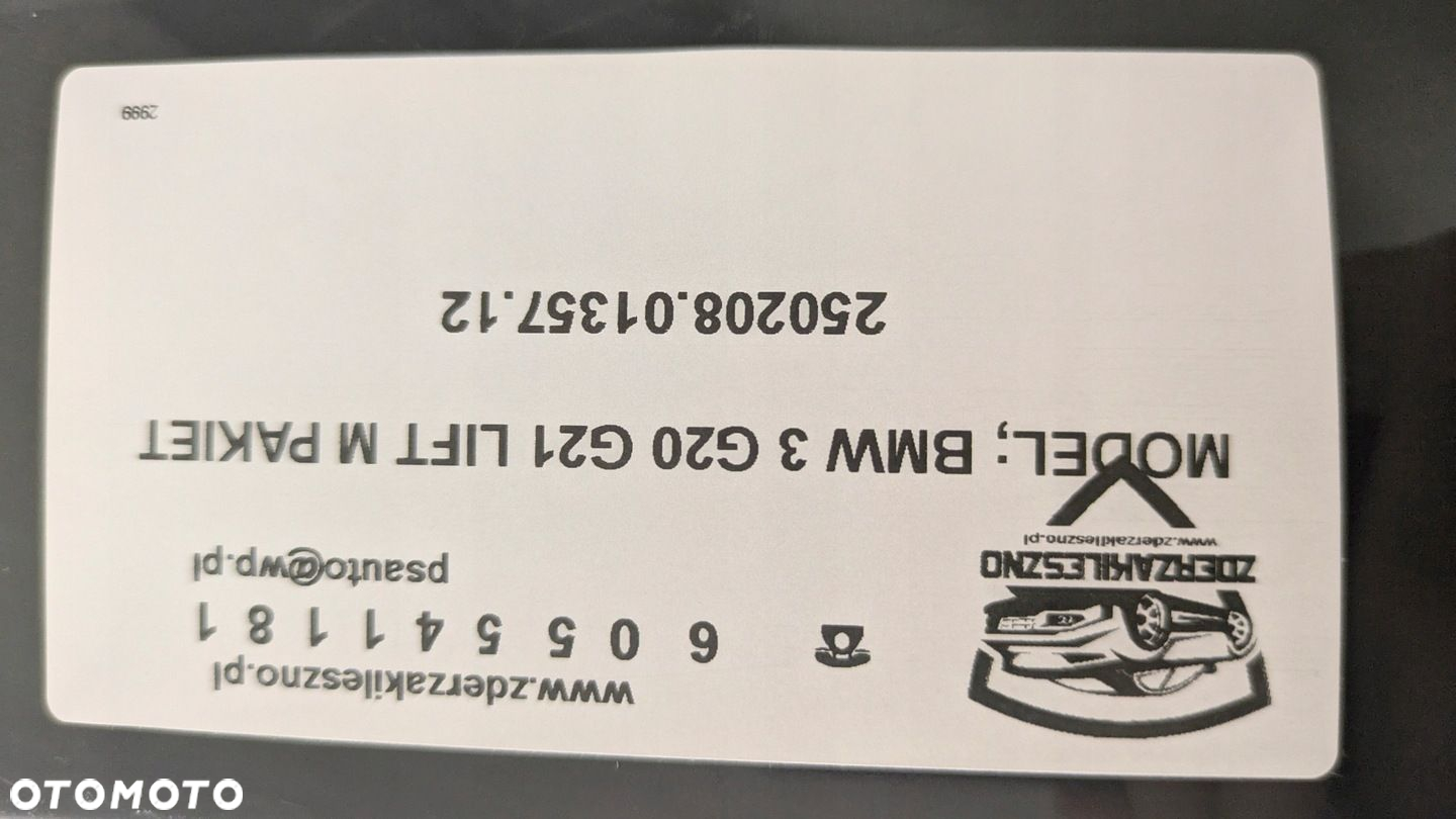Zderzak przedni BMW 3 G20 G21 LCI LIFT M PAKIET - 11