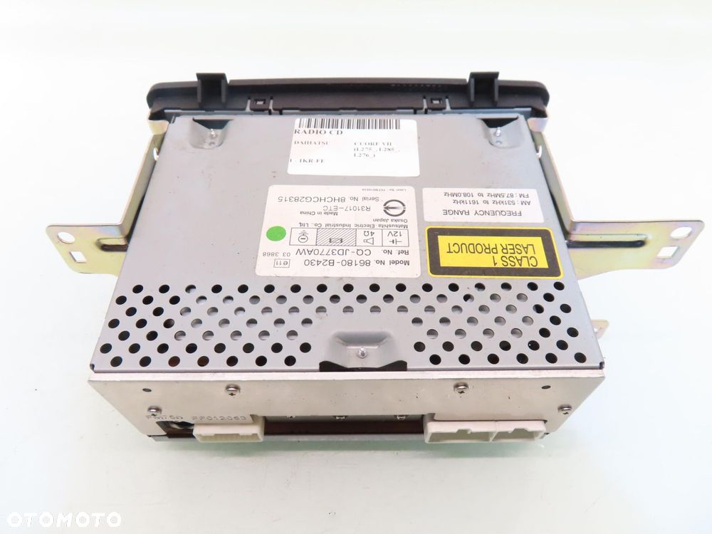 RADIO DAIHATSU CUORE VII 86180B2430 - 4