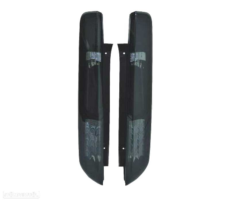FAROLINS TRASEIROS LED PARA FORD FOCUS 08-11 CROMADO ESCURECIDO - 1