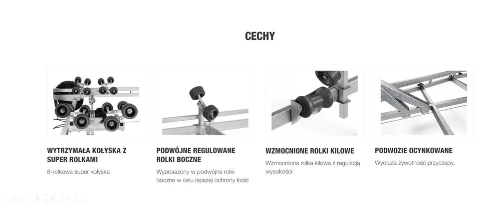 Brenderup Przyczepa podłodziowa 26350 TB SRX  3500kg BRENDERUP - 6