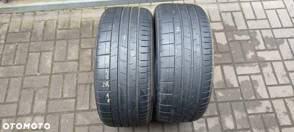 OPONY 265/45R18 PIRELLI PZERO (3117) 6mm LATO 2 SZTUKI PARA - 1