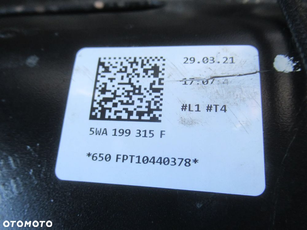 SANKI WÓZEK KOŁSKA TRAWERS VW GOLF AUDI SKODA OCTAVIA SEAT 5WA199315F - 5