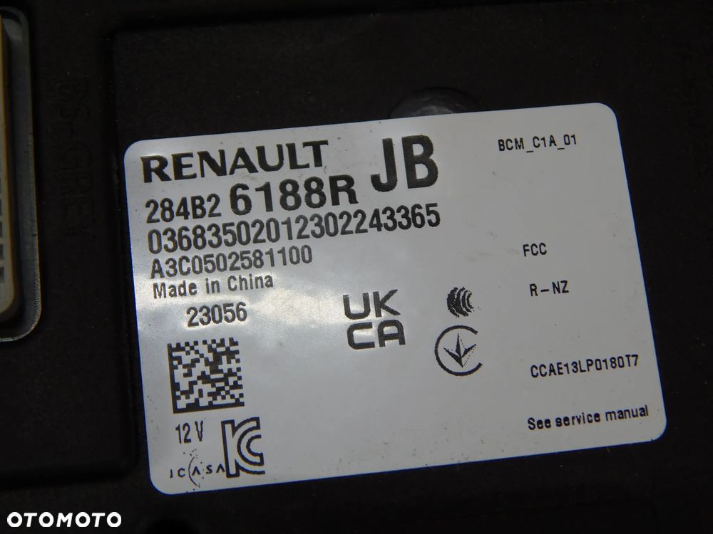 Moduł sterownik Renault Kangoo III Express Master Trafic 4 clio captur arkana Dacia citan 18-24 Łuków części - 7