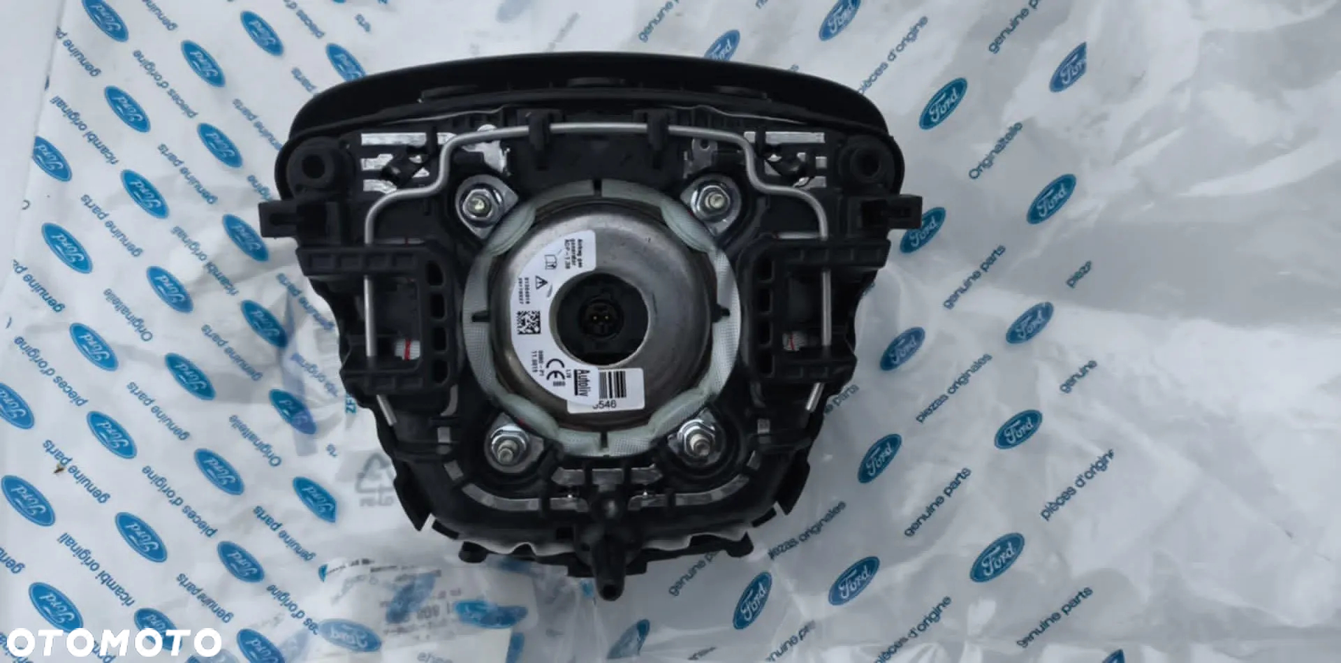 PODUSZKI POWIETRZNE AIRBAG FORD TRANSIT CUSTOM 2019-> PO LIFT KOMPLET Transit MK8 - 9
