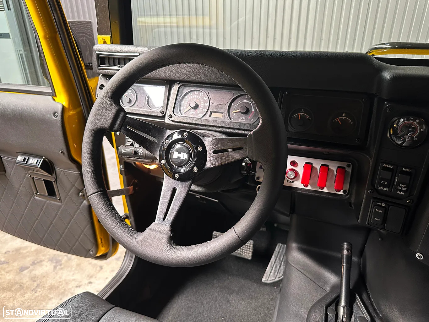 Hummer H1 Open Top Cabrio Turbodiesel 6.5 V8 Custom - 36