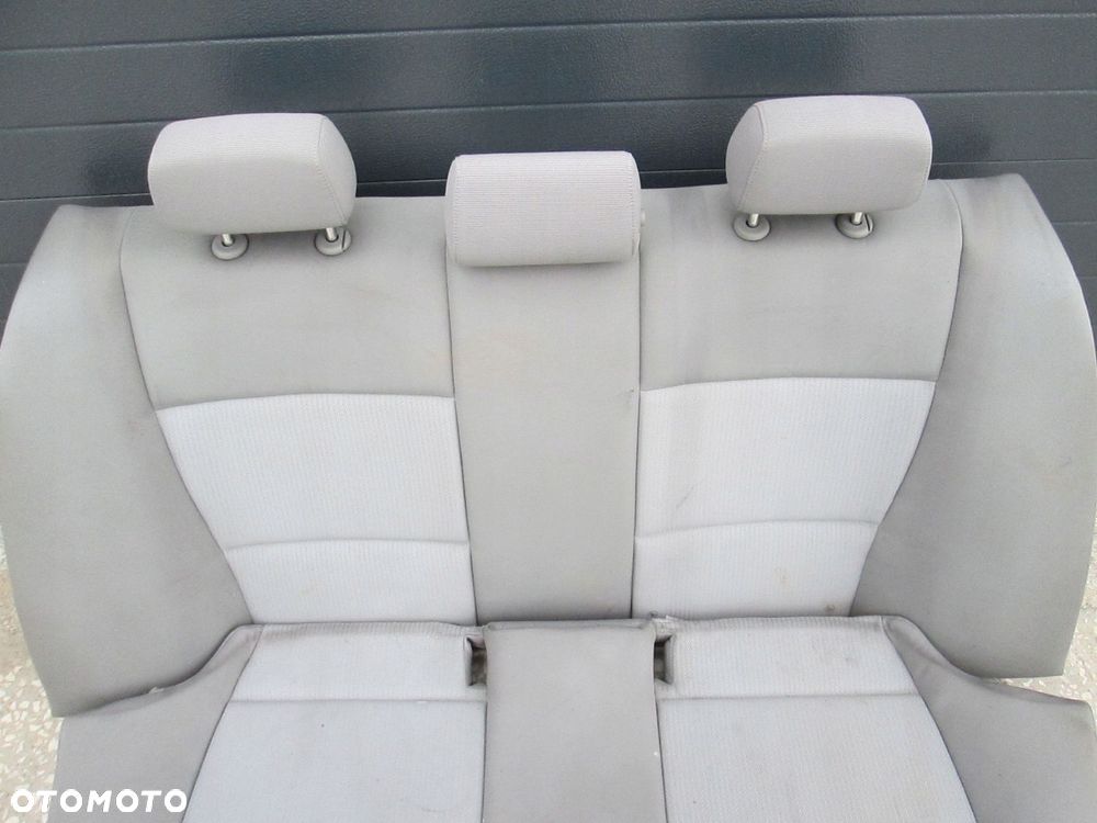 BMW E90 SEDAN KANAPA SZARA OPARCIE SZARE - 3