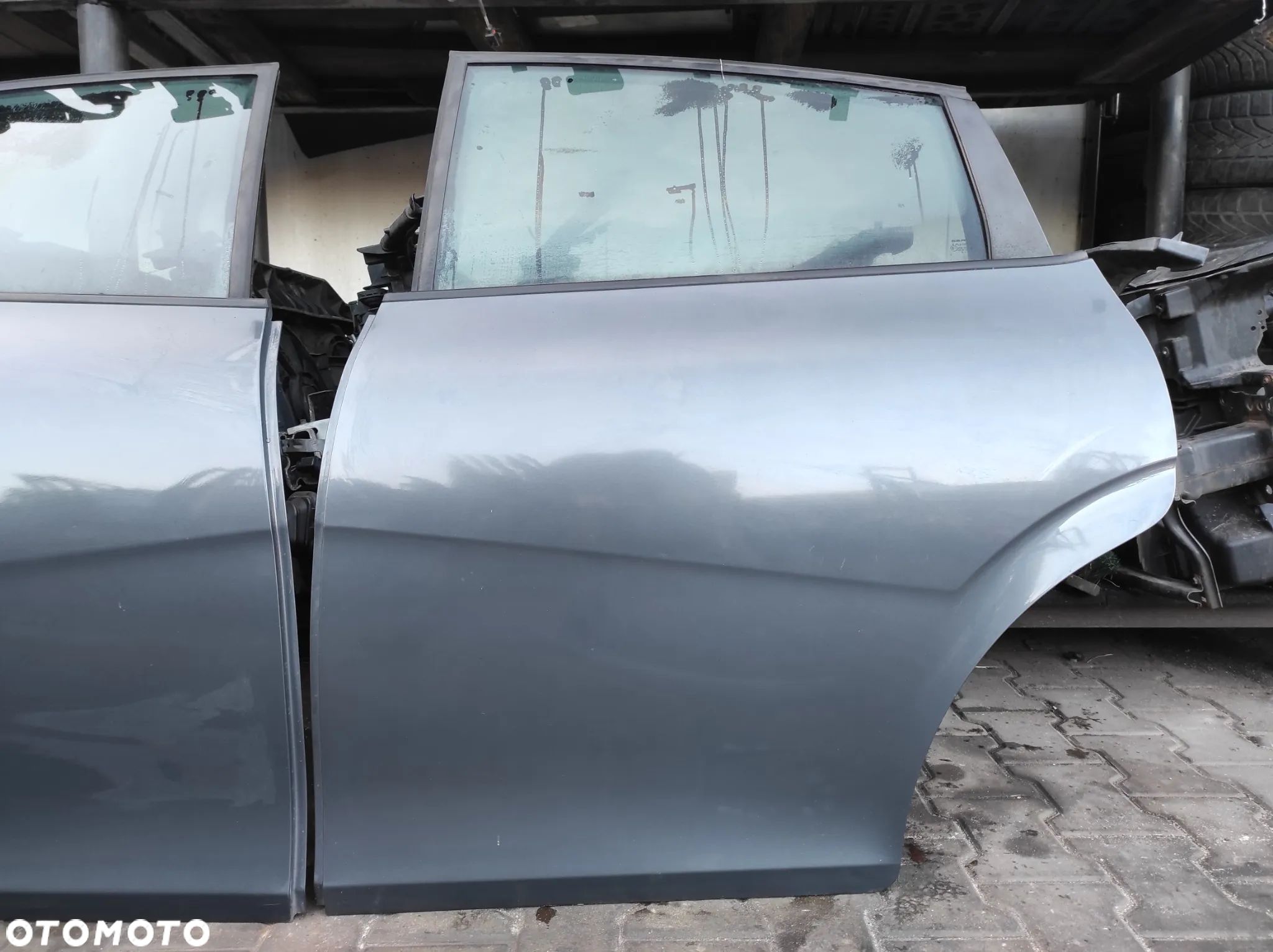 DRZWI LEWE TYLNE LEWY TYŁ SEAT LEON 2 LS7Ź SZARE WYSYŁKA !!! - 1