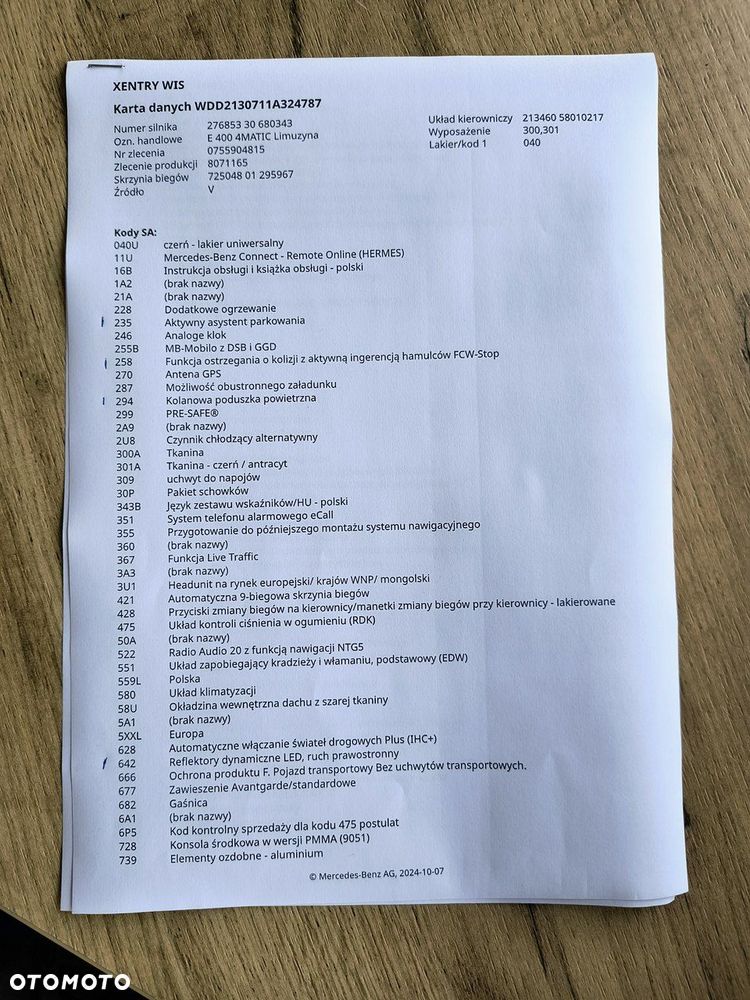 Mercedes-Benz Klasa E 400 4-Matic 9G-TRONIC - 37