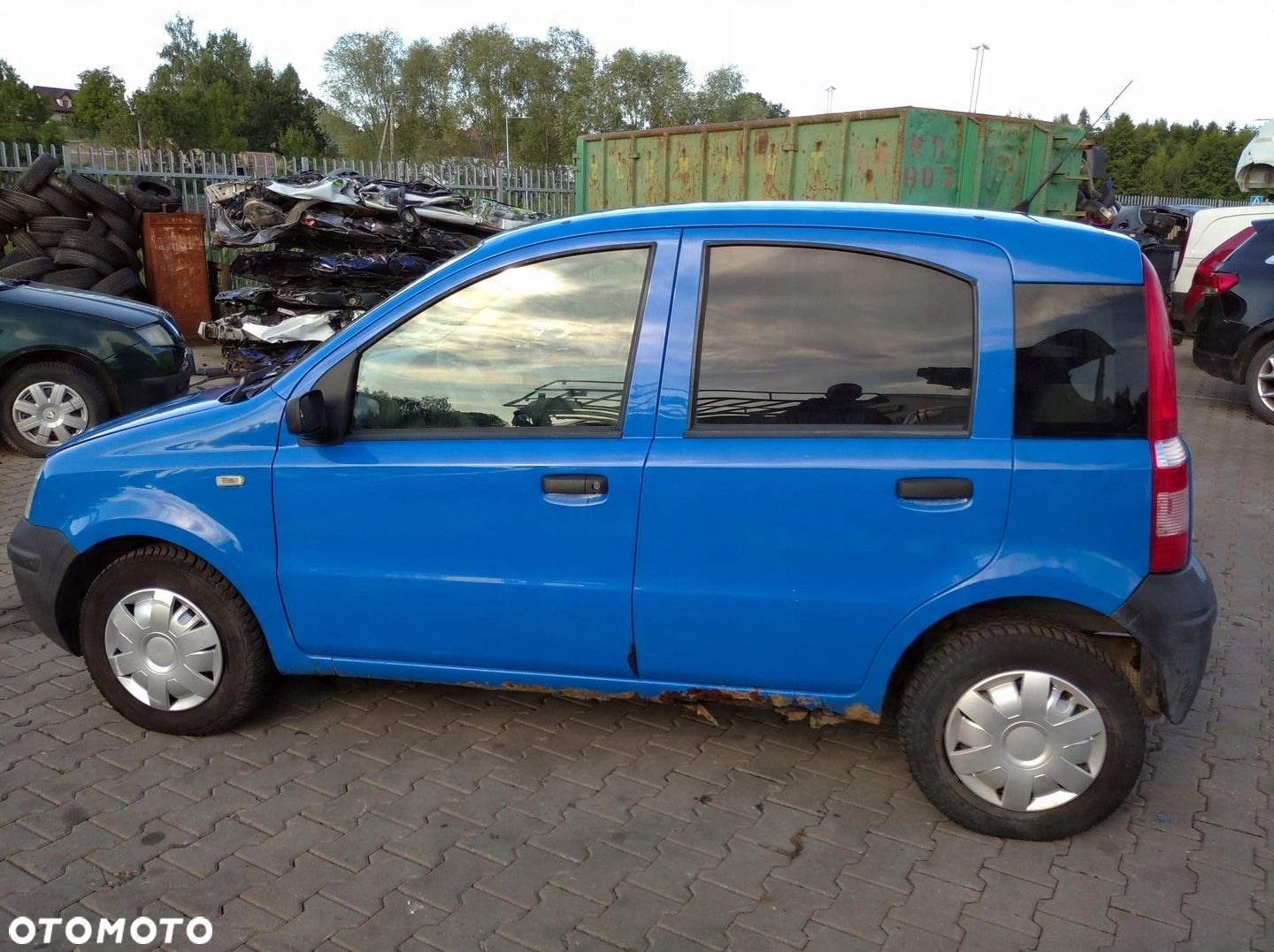 FIAT PANDA 2 II 169 ZDERZAK PRZÓD PRZEDNI CZARNY - 10