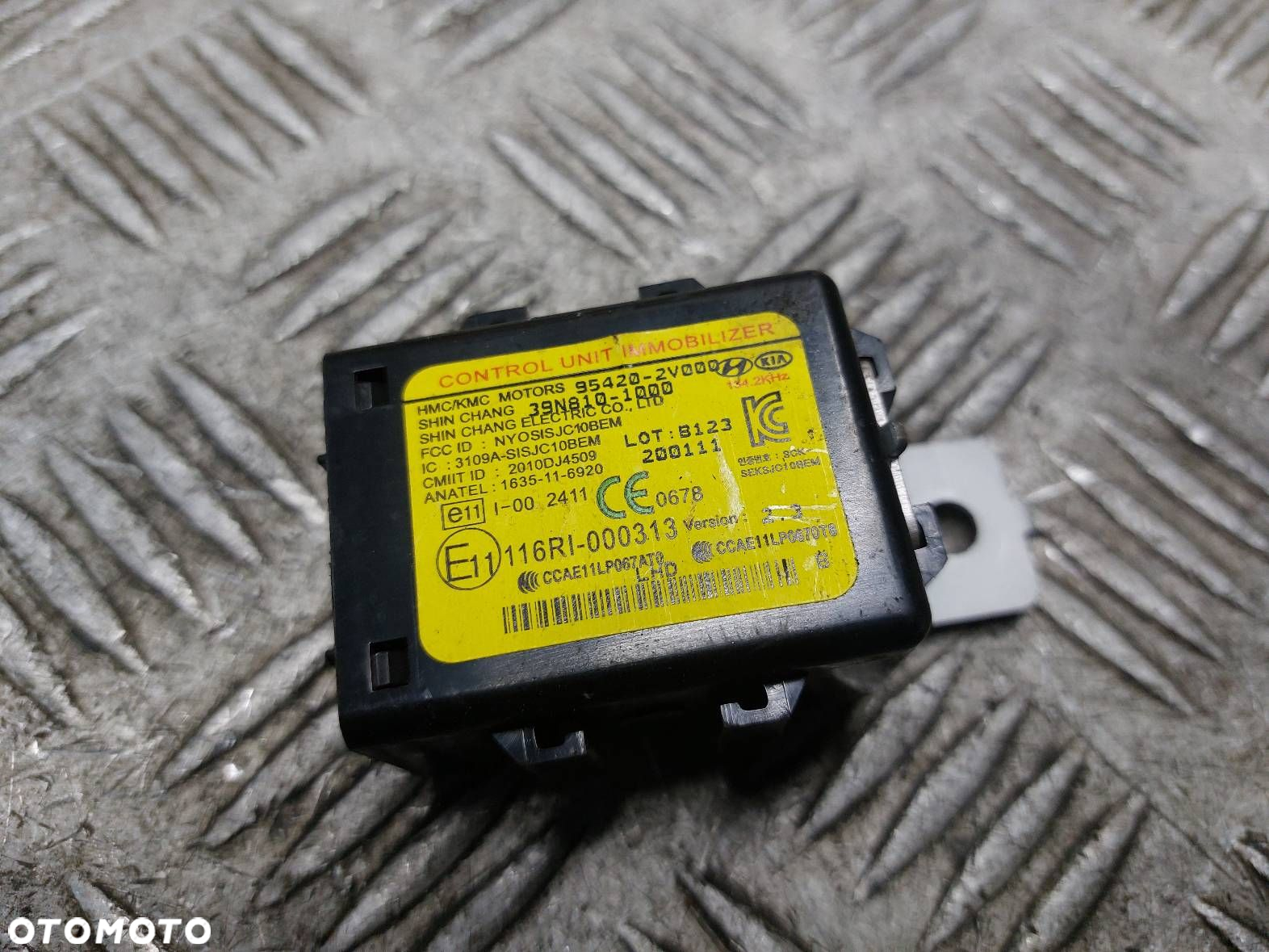 ZESTAW STARTOWY KIA CEED II 1.6 CRDI 39111-2A950 95420-2V000 - 9