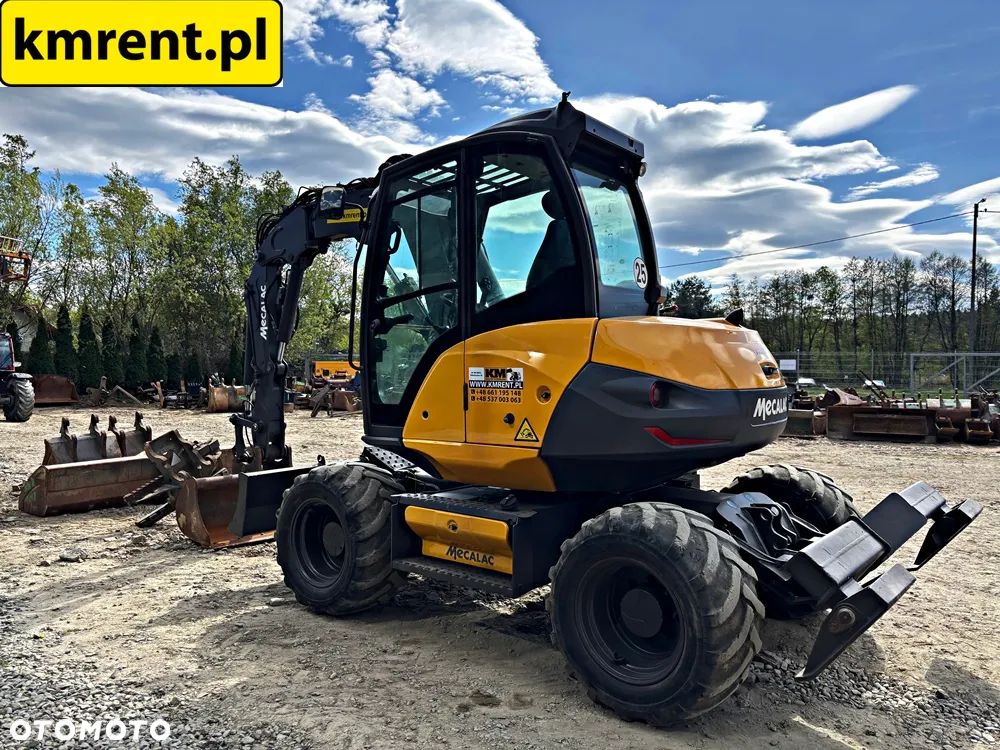 Mecalac 9 MWR KOPARKA KOŁOWA 2018R. MTH: 4099 | MECALAC 11 KOMATSU PW 98 TEREREX TW 95 110 WACKER NEUSON 100 YANMAR - 24
