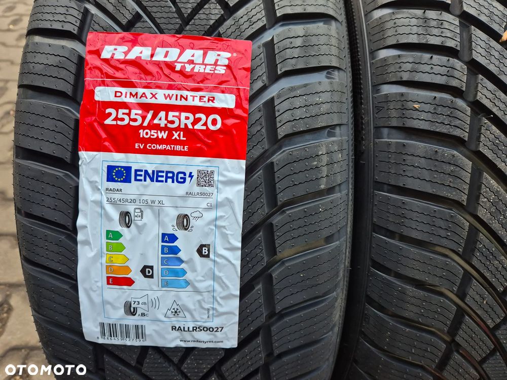 4x 255/45R20 Radar Dimax Winter - 2