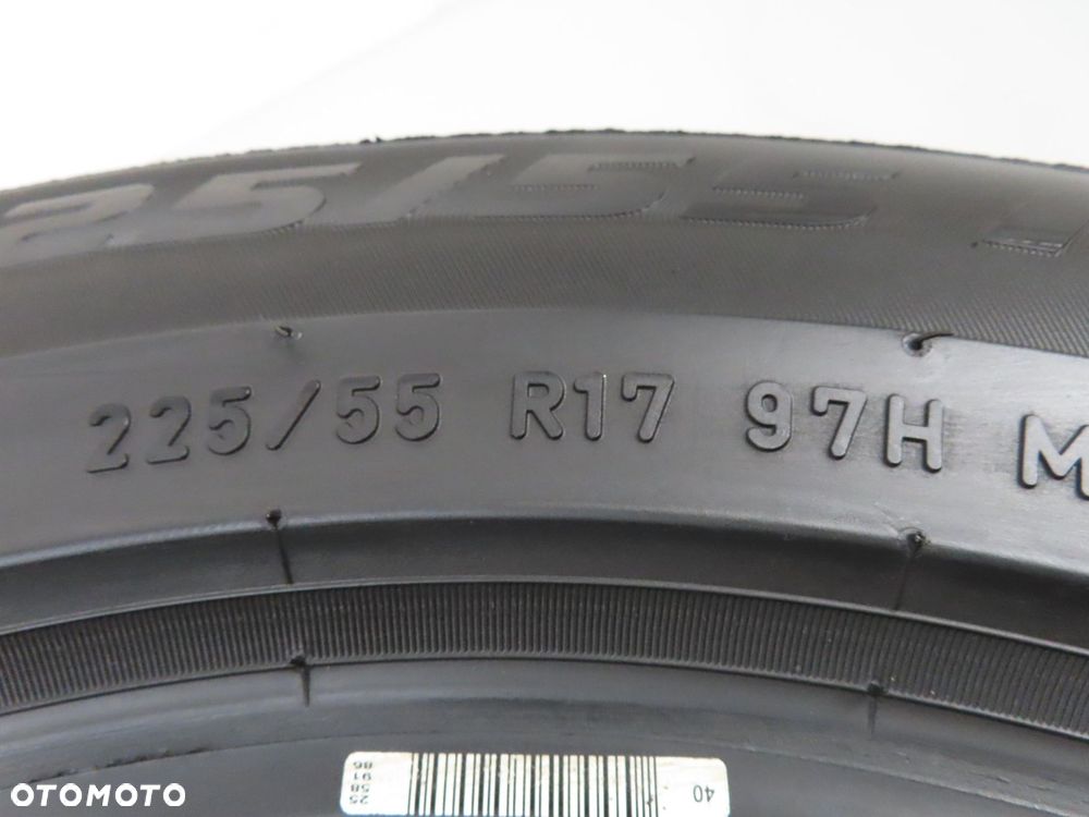 4x 225/55R17 OPONY ZIMOWE UŻYWANE Pirelli Winter SottoZero 3 97H *-BMW MO - 4