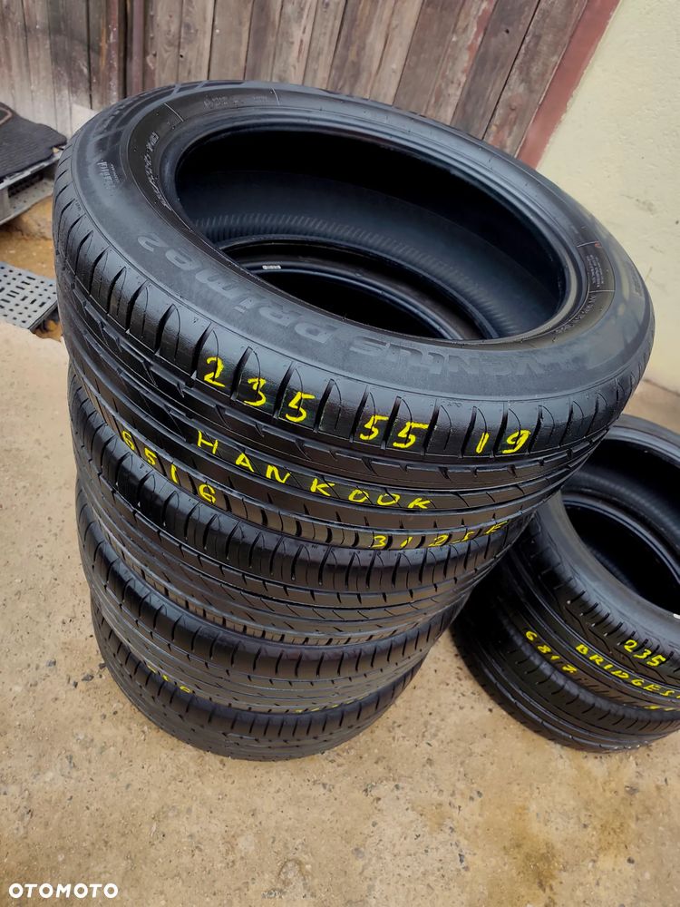 235/55R19 101H Opony Letnie Lato HANKOOK VENTUS PRIME2 PRIME 2 6,5mm Legnica ALU-RAD 235/55 - 8
