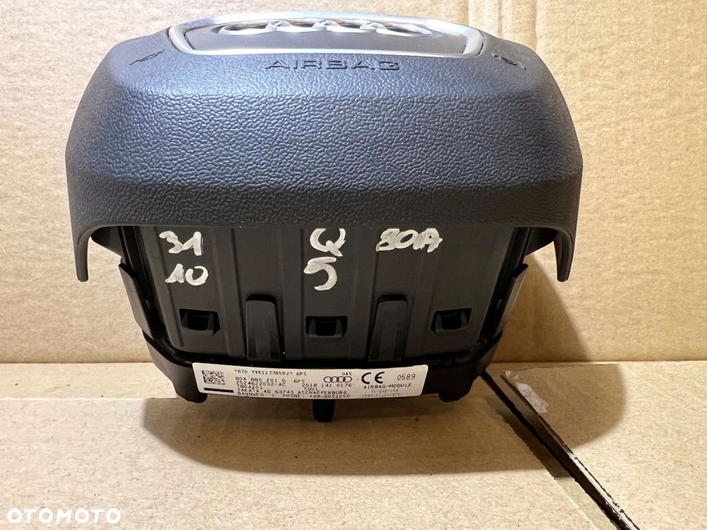 audi q5 80a poduszka powietrzna airbag kierowcy soul 80a880201g - 4
