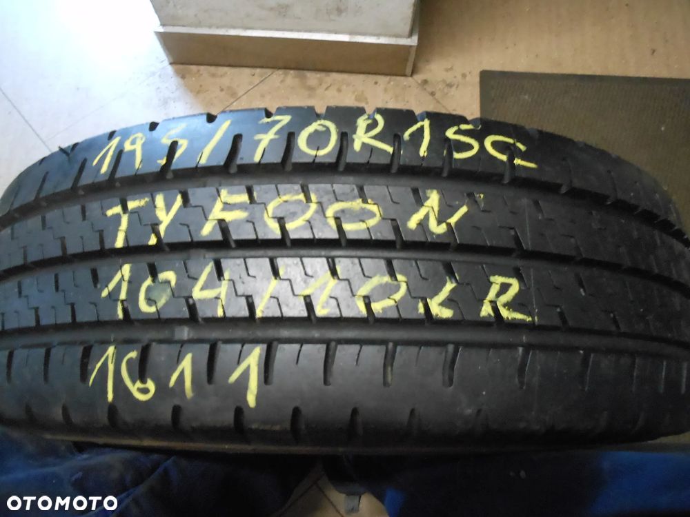 Opona pojedyńcza 195/70r15c tyfoon heavy duty 10,7mm lato - 1