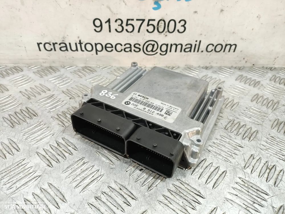 Centralina Motor Bosch / BMW - 0281017550 | 8512498 - BMW X1 E84 | BMW E87 | BMW E90 - 1