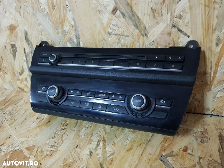 Panou Modul Climatronic Interfata Radio CD Navigatie Bmw F10 F11 - 2