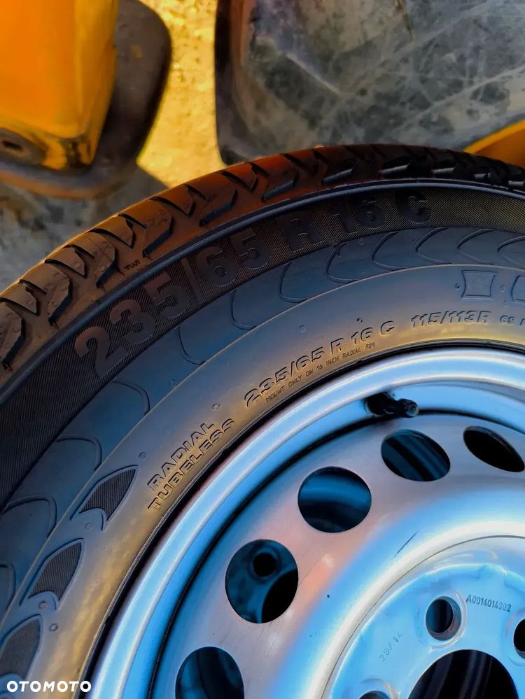 6x130 Felgi Stalowe Stal 16C 16 C Koła Letnie Lato MERCEDES SPRINTER VW CRAFTER 7mm Legnica ALU-RAD 235/65 - 5