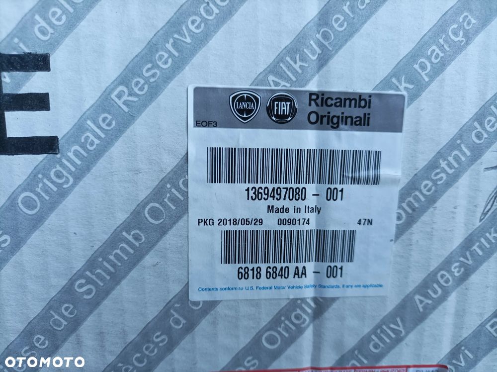 DUCATO JUMPER BOXER 06-14 reflektor lewy nowy org. 1369497080 - 3