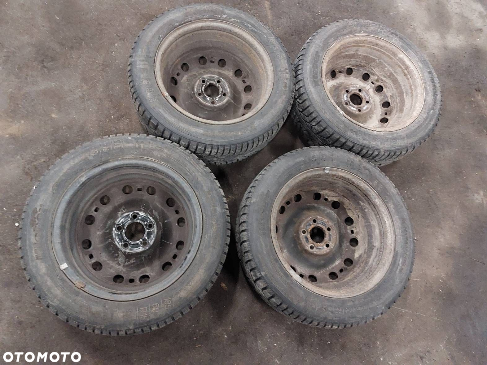 FELGI STALOWE 4 SZT 5x100 6Jx15 ET43 FI57,1 SKODA VW AUDI SEAT - 9