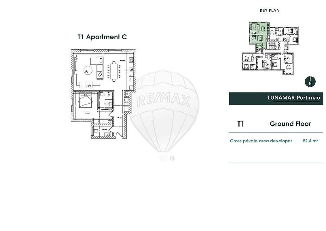 Apartamento T1 para venda - Grande imagem: 4/25
