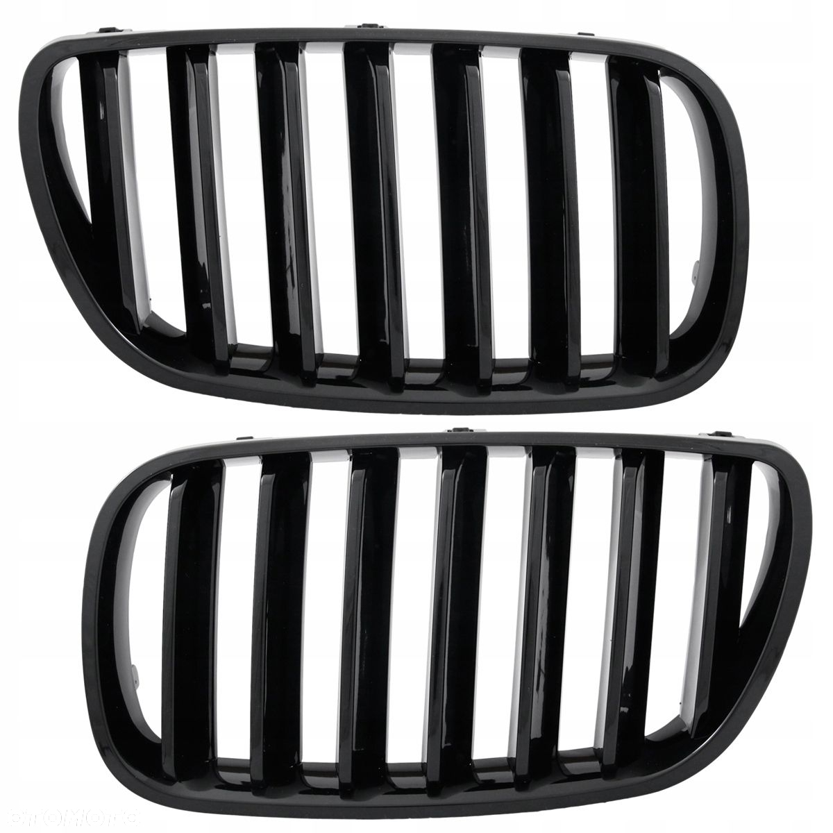 Atrapa Grill Kratki Nerki kpl Tuning Black Bmw X3 e83 2006-2010 Lift FL Lci - 2