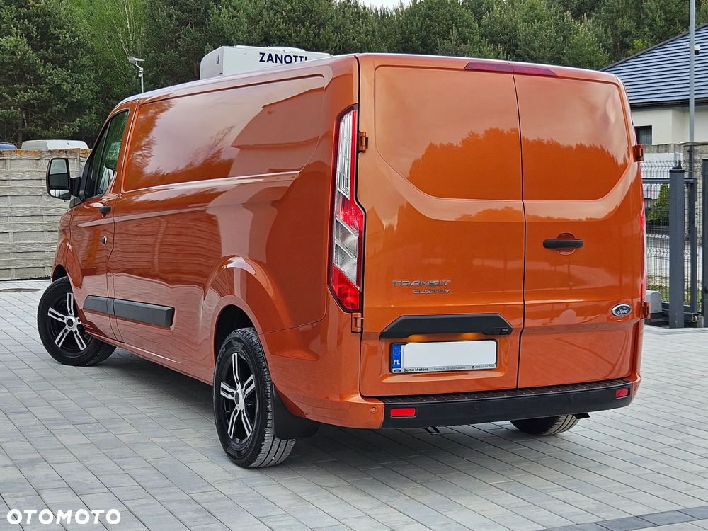 Ford Transit Custom Chłodnia ZANOTTI L2H1 Long  AUTOMAT Full Opcja Bi-Xenony 57tyś km SalonPL FV23% - 4