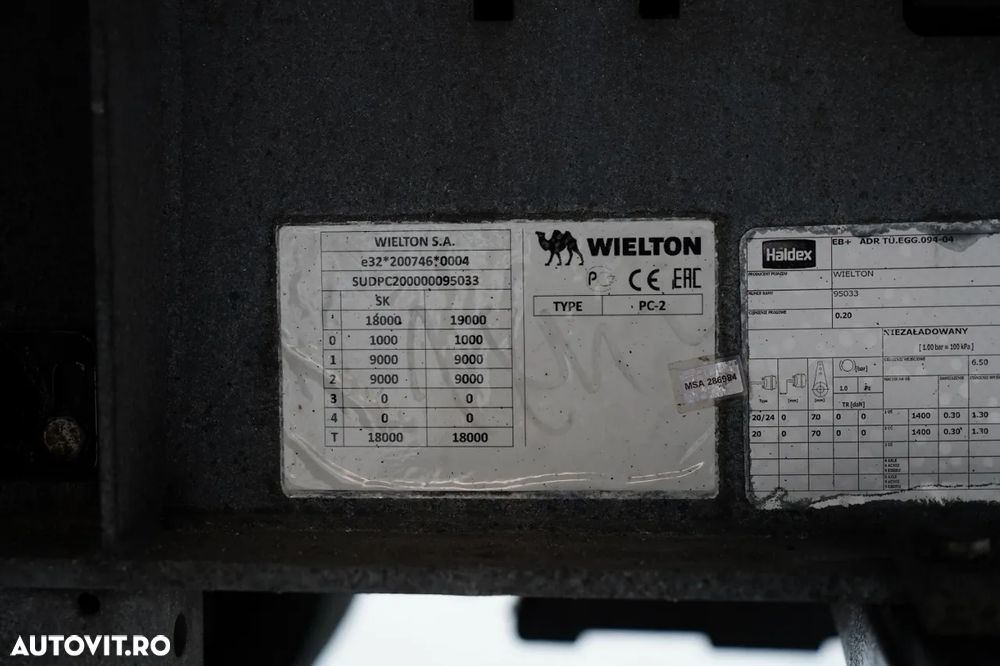 Volvo FH 460 / COMBINAT TANDEM / 120 M3 / TRANSPORT / I-SAVE / I-PARK COOL / PUNTE RIDICATĂ / PUNTE DIRECȚIE / CORTINĂ RANFORSATĂ - 35